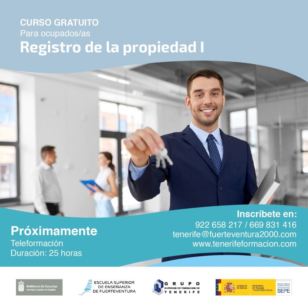 Curso Gratuito: Registro de la Propiedad