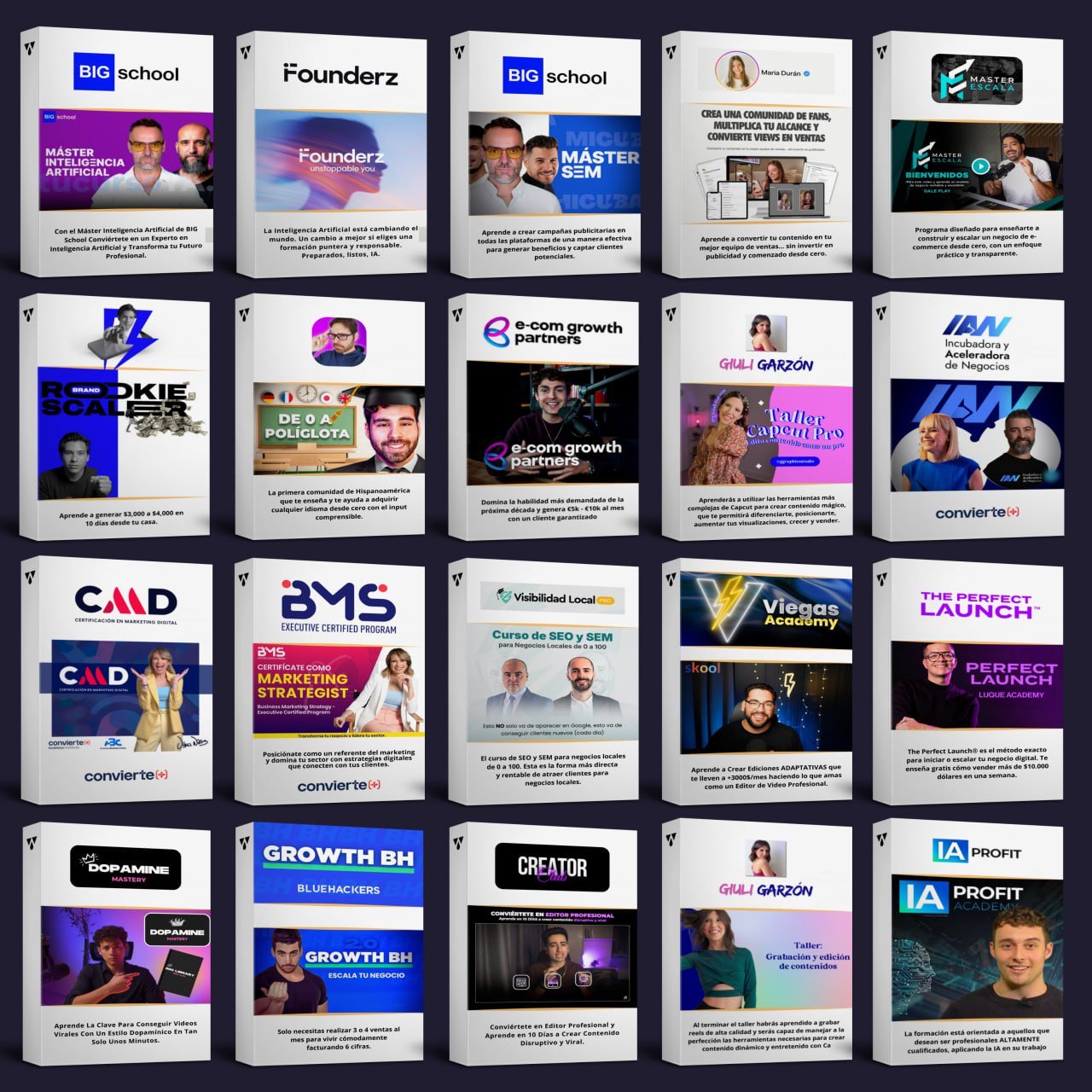 🔥🔥🔥 MÁS DE 100 CURSOS 👑 a tan solo $59 USD